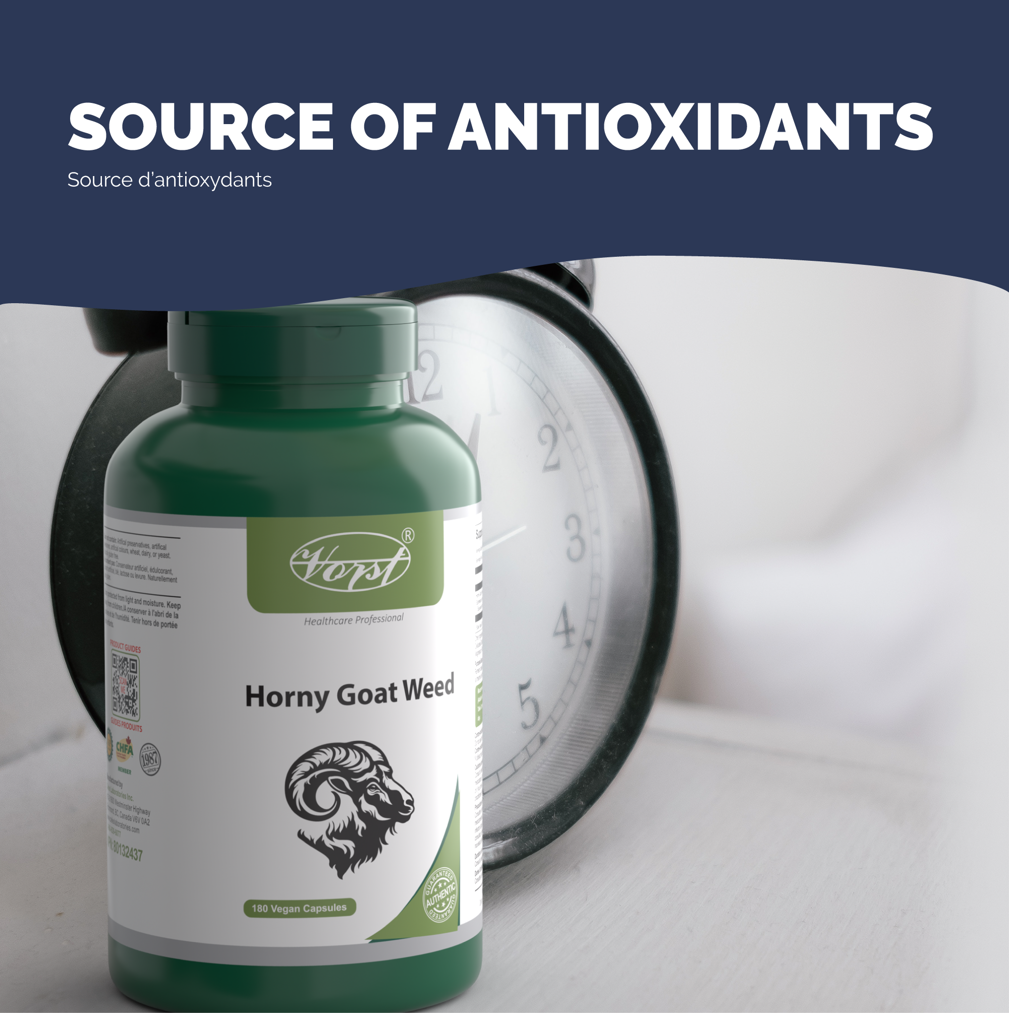 Horny Goat Weed 180 Vegan Capsules