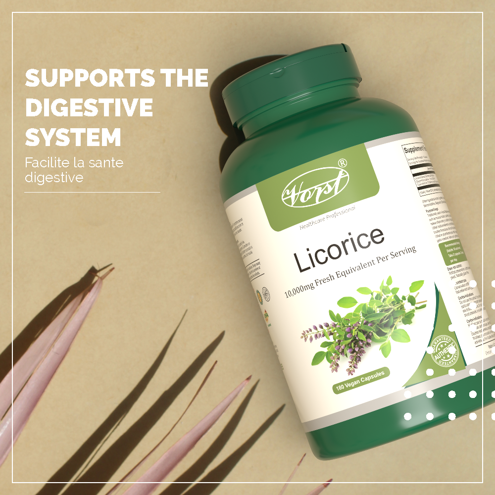 Licorice 180 Vegan Capsules