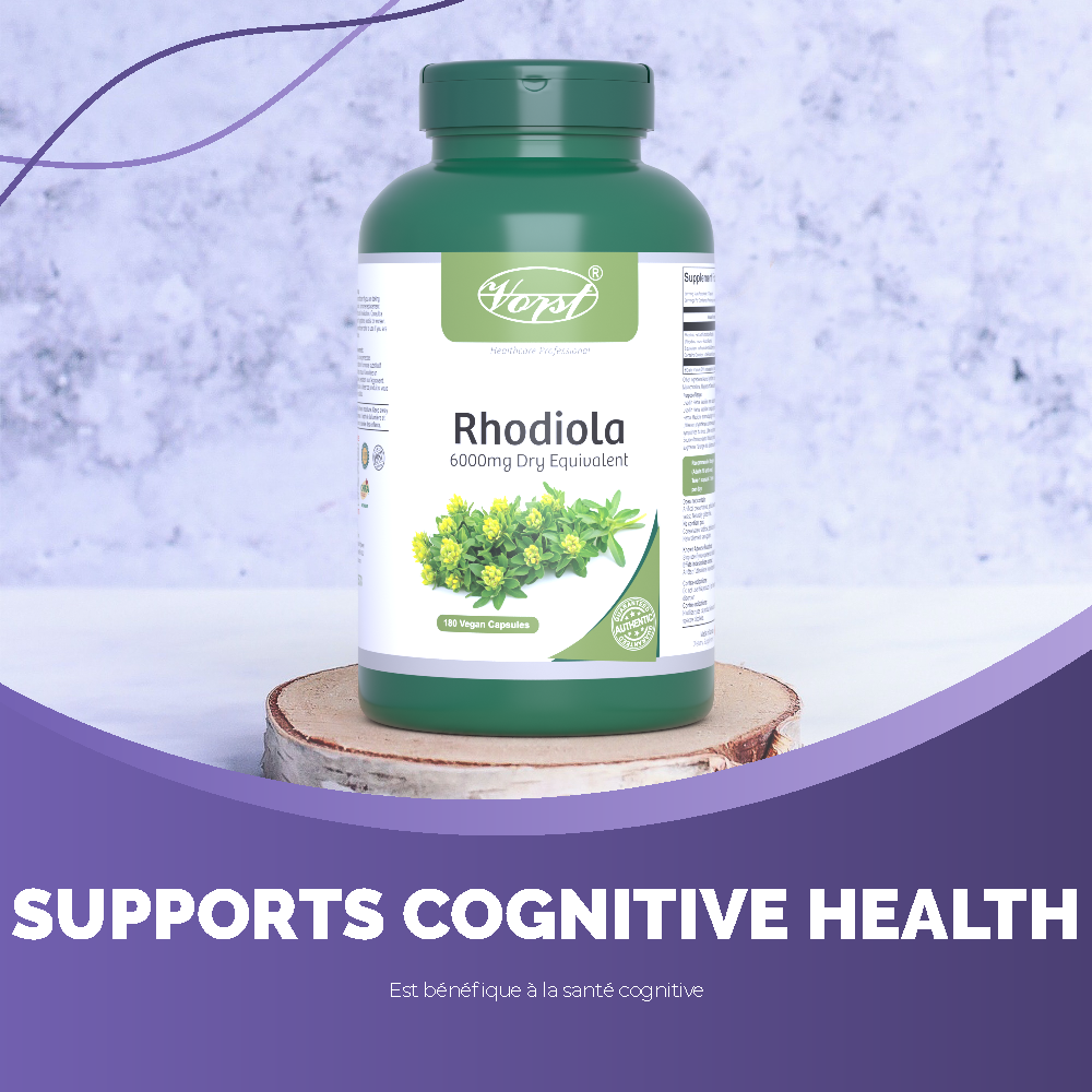 Rhodiola Rosea 180 Vegan Capsules