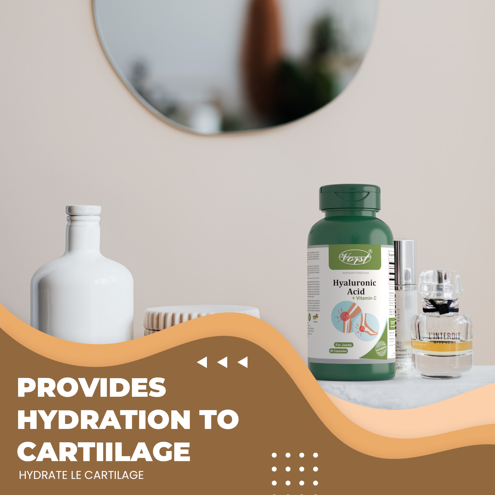 Benefits - Provides Hydration to cartilage