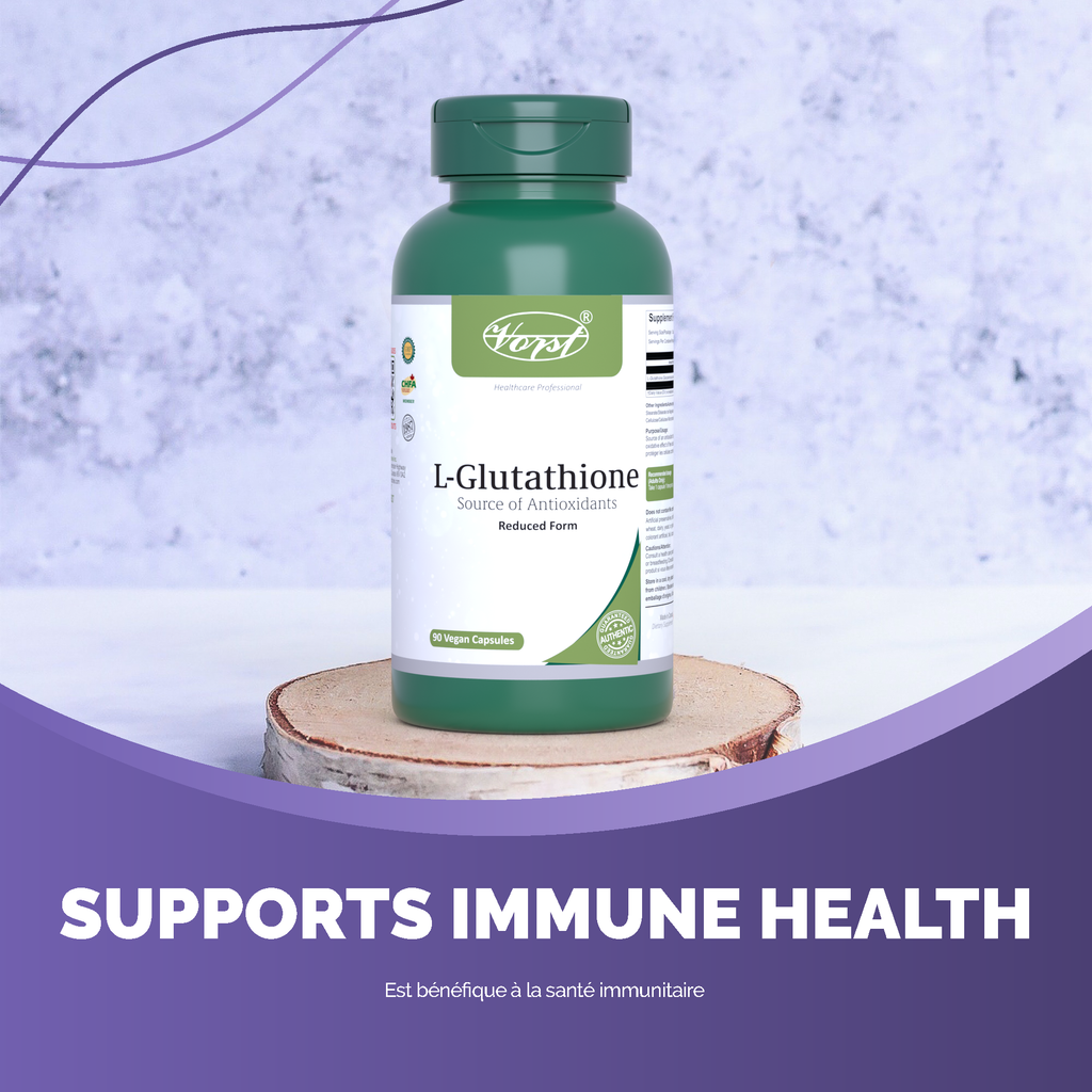 L-Glutathione 550mg 90 Vegan Capsules