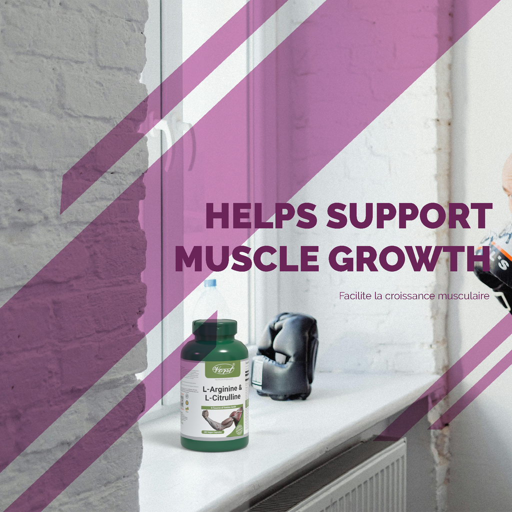 L-Arginine 900mg & L-Citrulline 900mg 180 Vegan Capsules