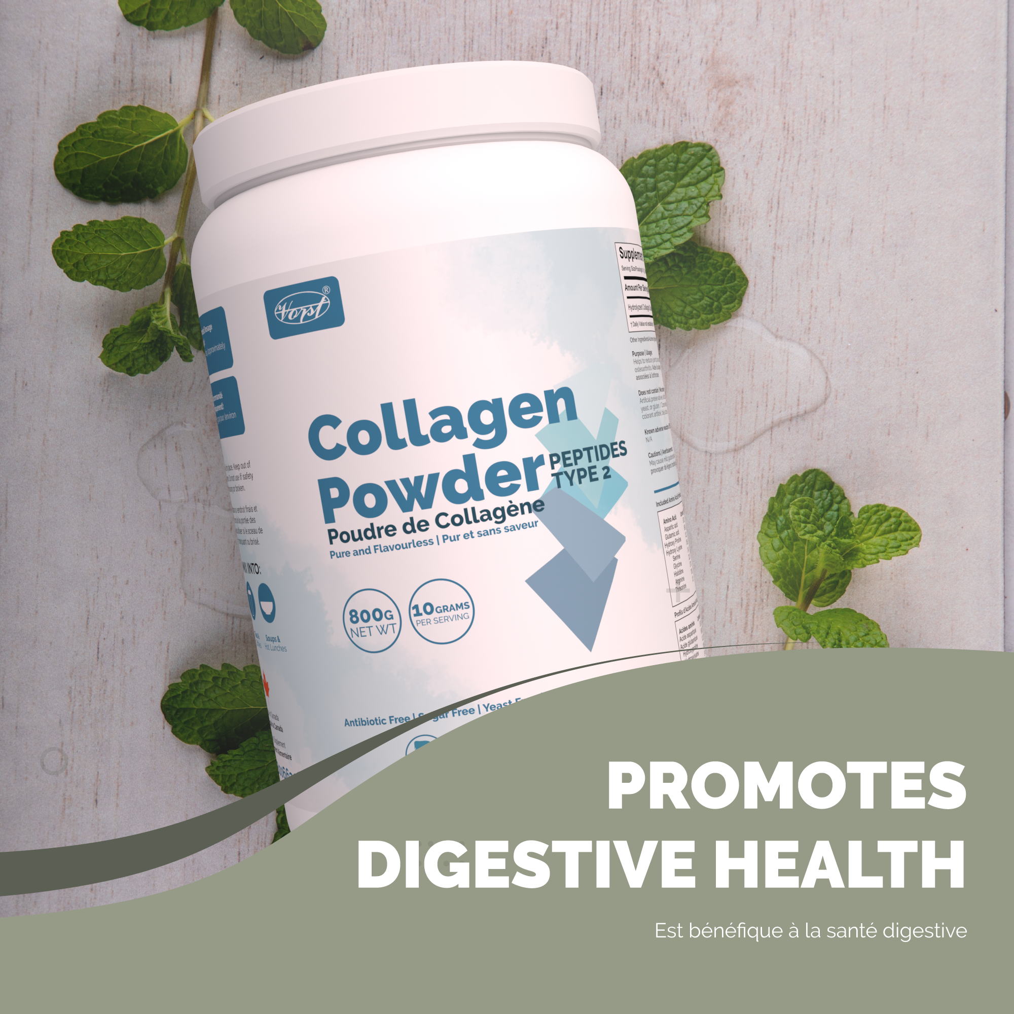 Collagen Powder  Peptides type 2