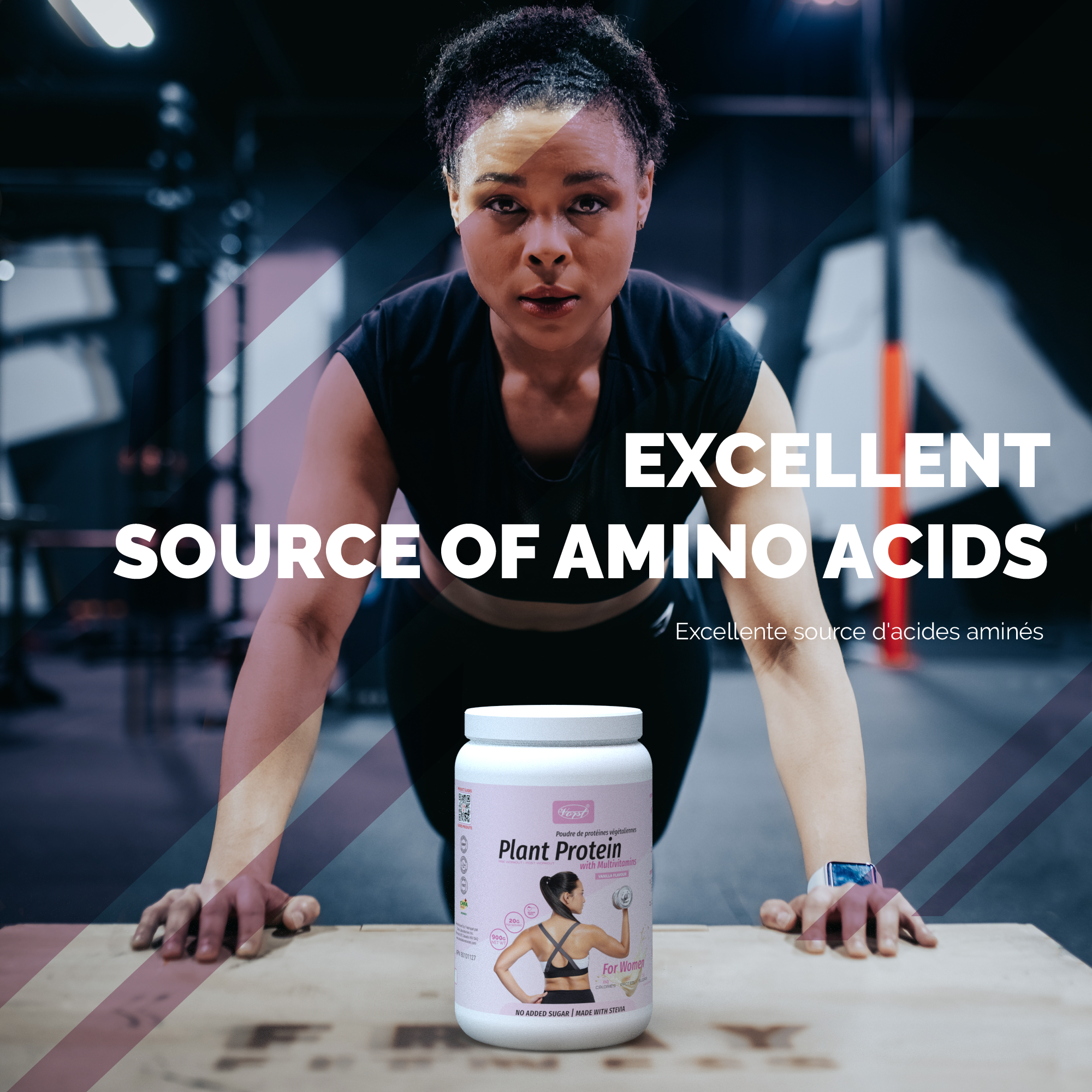 Plant Protein Powder with Multivitamin for Women