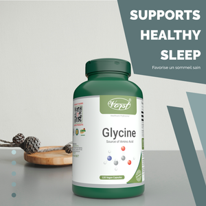 Glycine 120 Vegan Capsules Supports healthy sleep