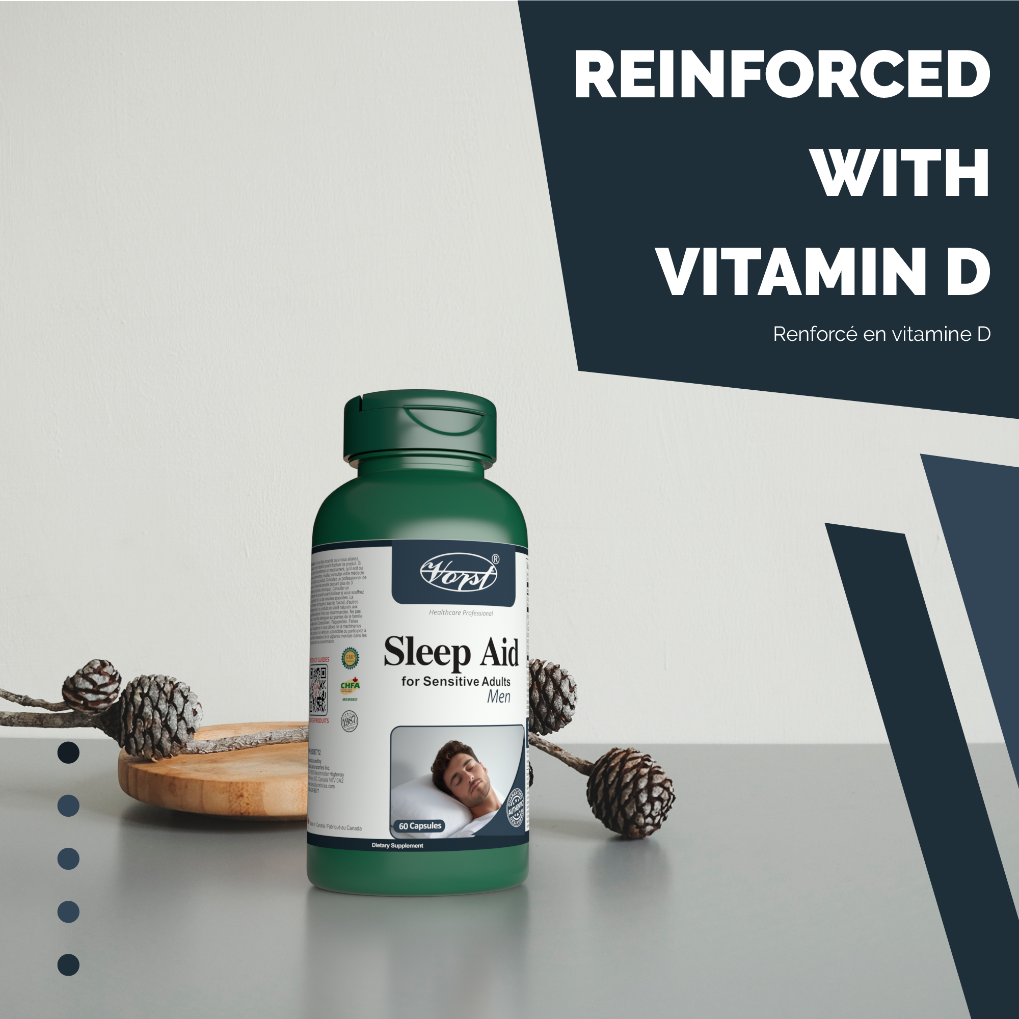 Sleep Aid for Men. Improve Sleep