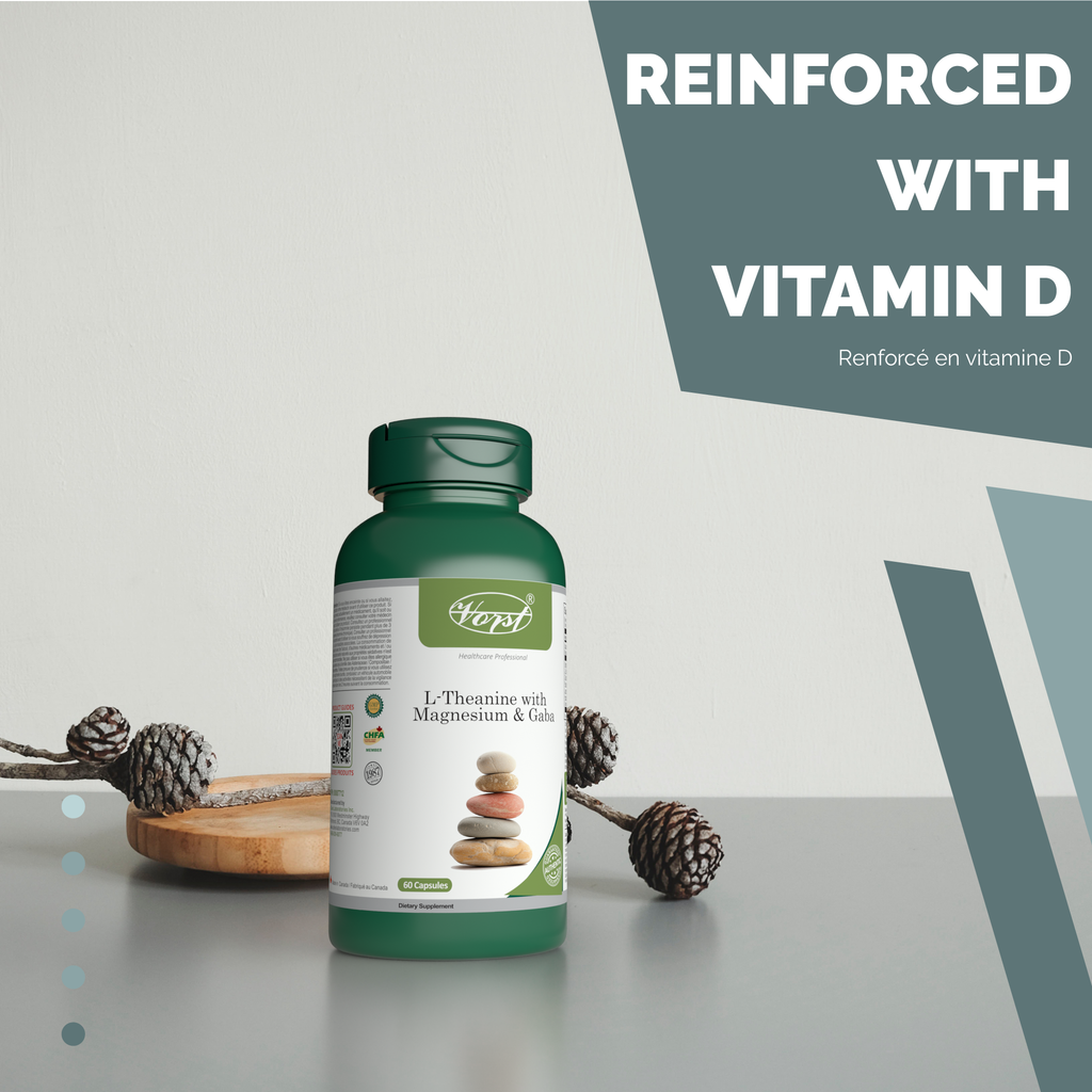 L-Theanine with Magnesium & Gaba 60 Capsules