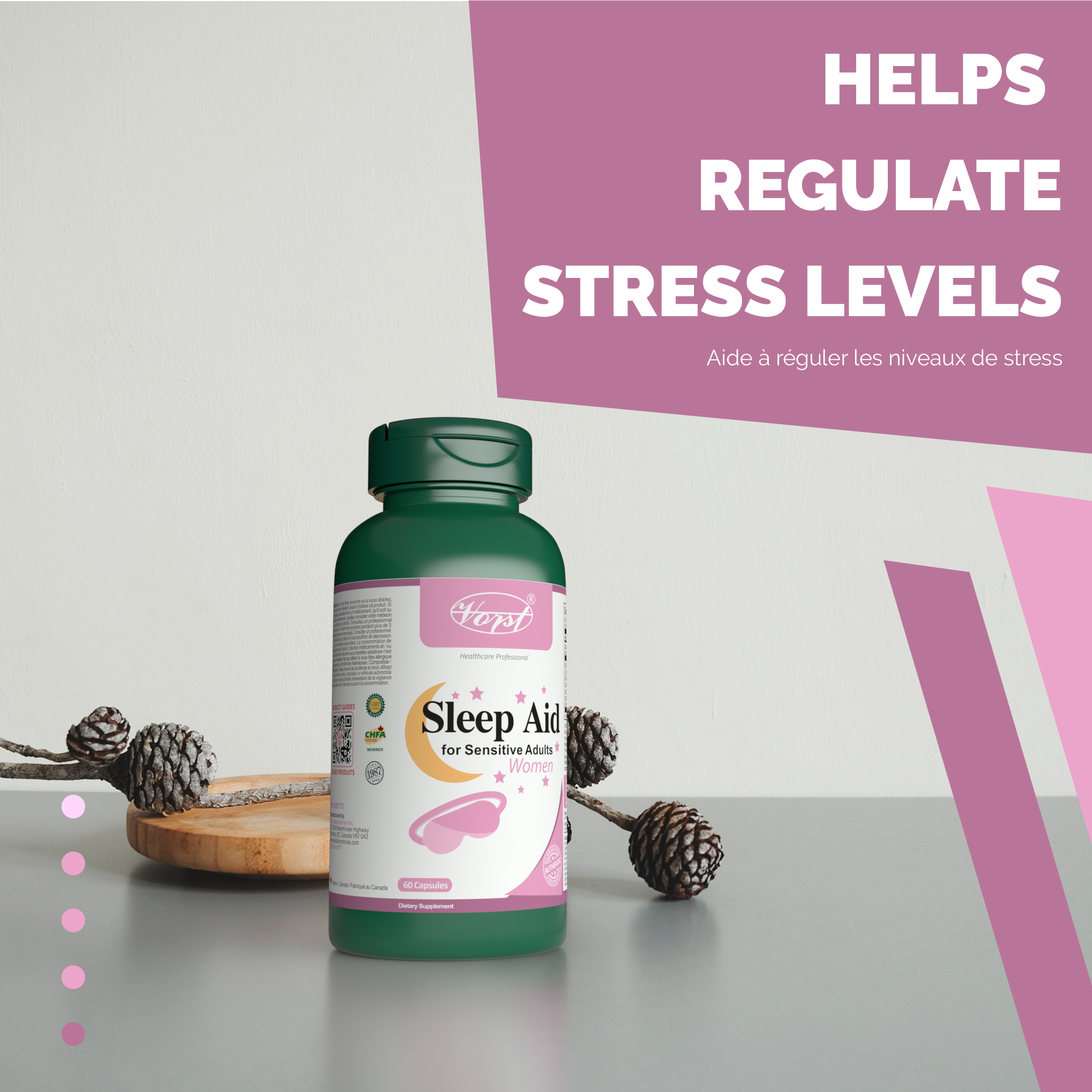 Sleep Aid for Women. Improve Sleep