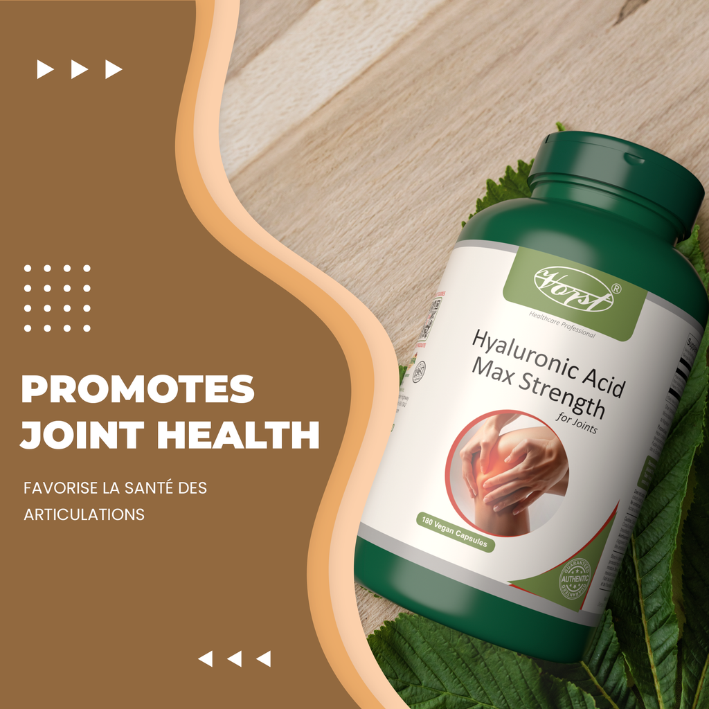 Hyaluronic Acid Max Strength for Joints 180 Vegan Capsules