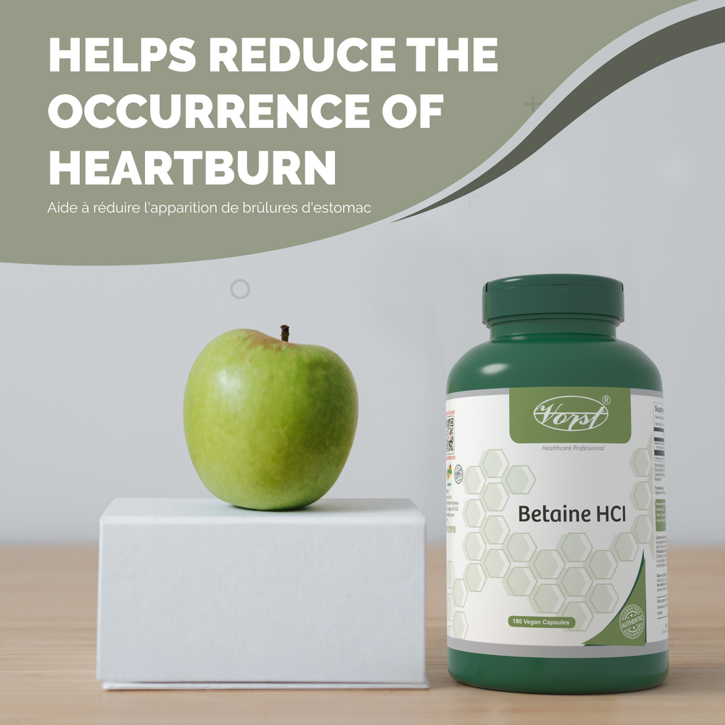 Betaine HCI | 180 Vegan Capsules | Digestive Aid
