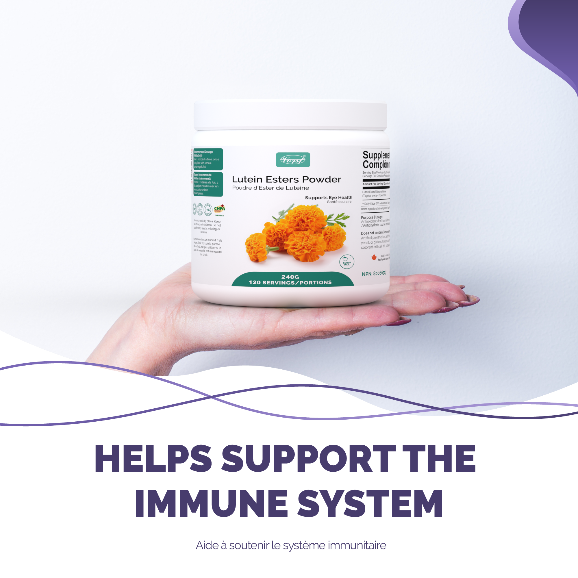 Lutein Powder for Eye Health