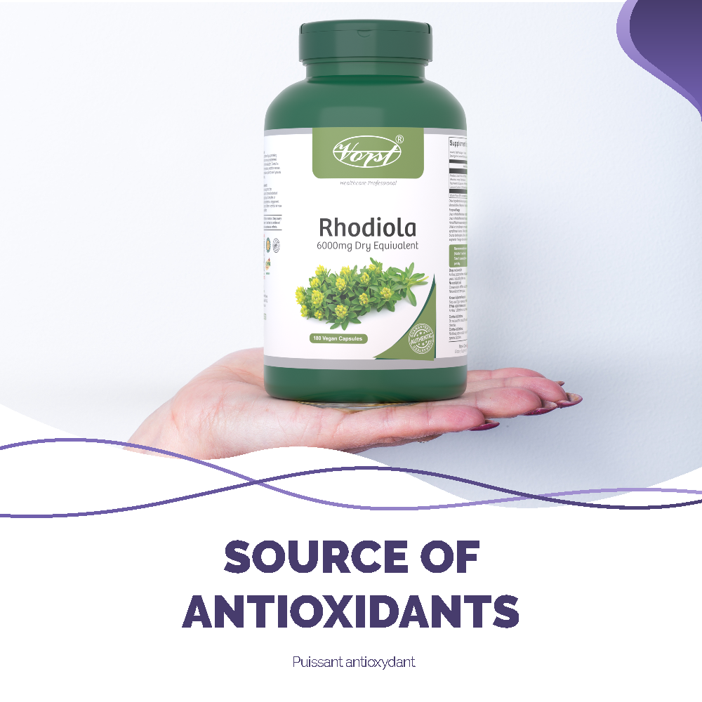 Rhodiola Rosea 180 Vegan Capsules