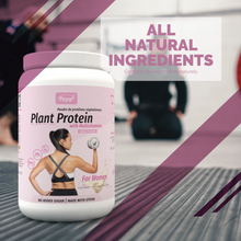 Load image into Gallery viewer, Plant Protein Powder with Multivitamin for Women