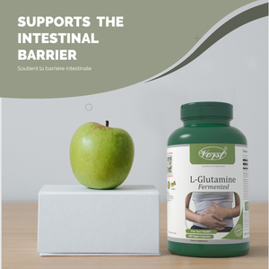 L-Glutamine for Gut Health 180 Vegan Capsules Supports the Intestinal Barrier