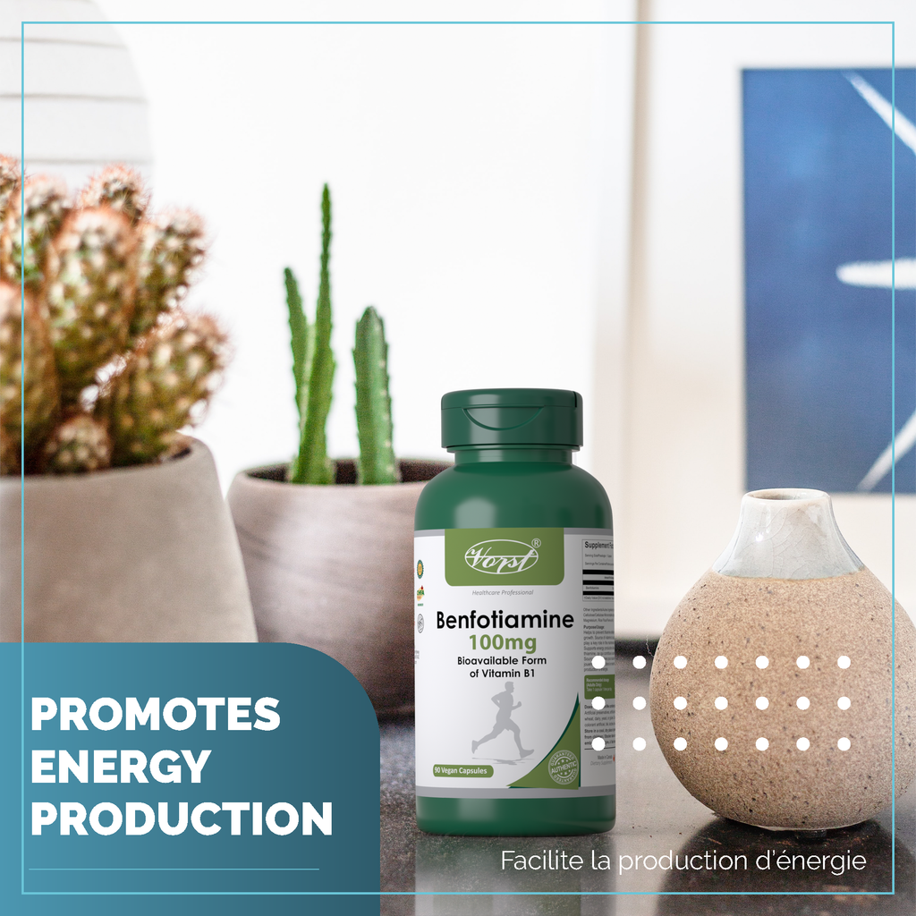 Benfotiamine 100mg 90 Vegan Capsules