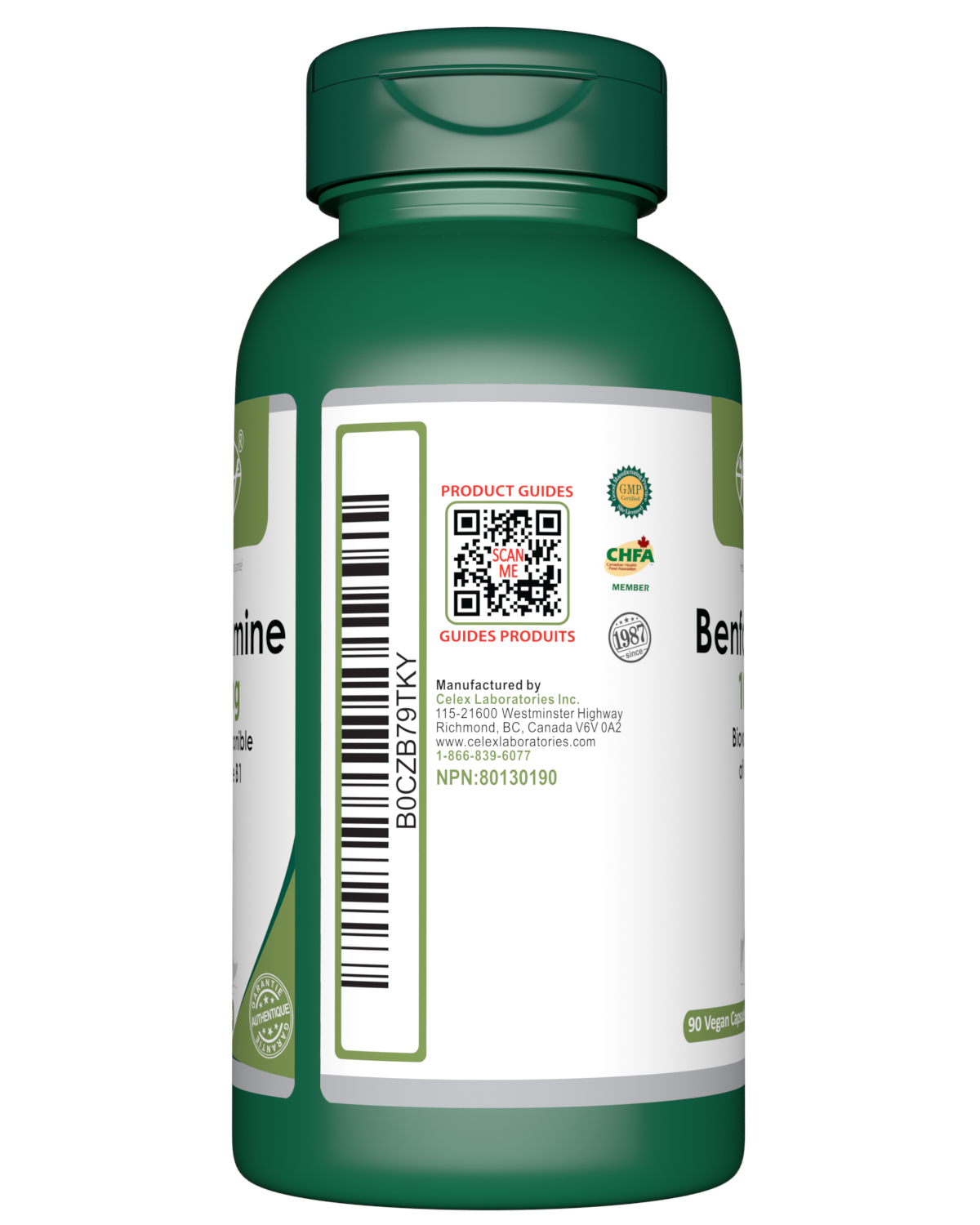 Benfotamine 100mg 90 Vegan Capsules- Amazon