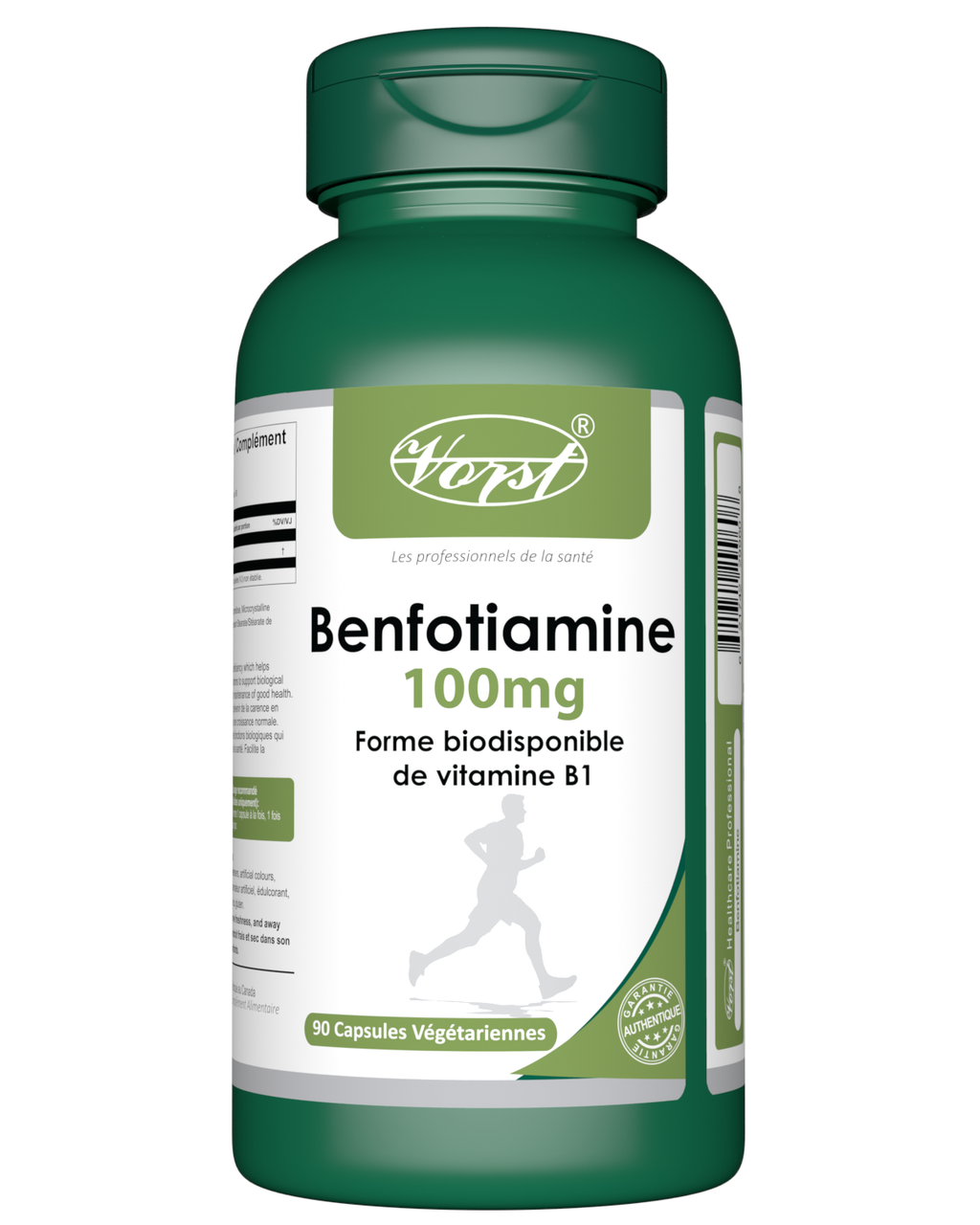 Benfotamine 100mg 90 Vegan Capsules- French