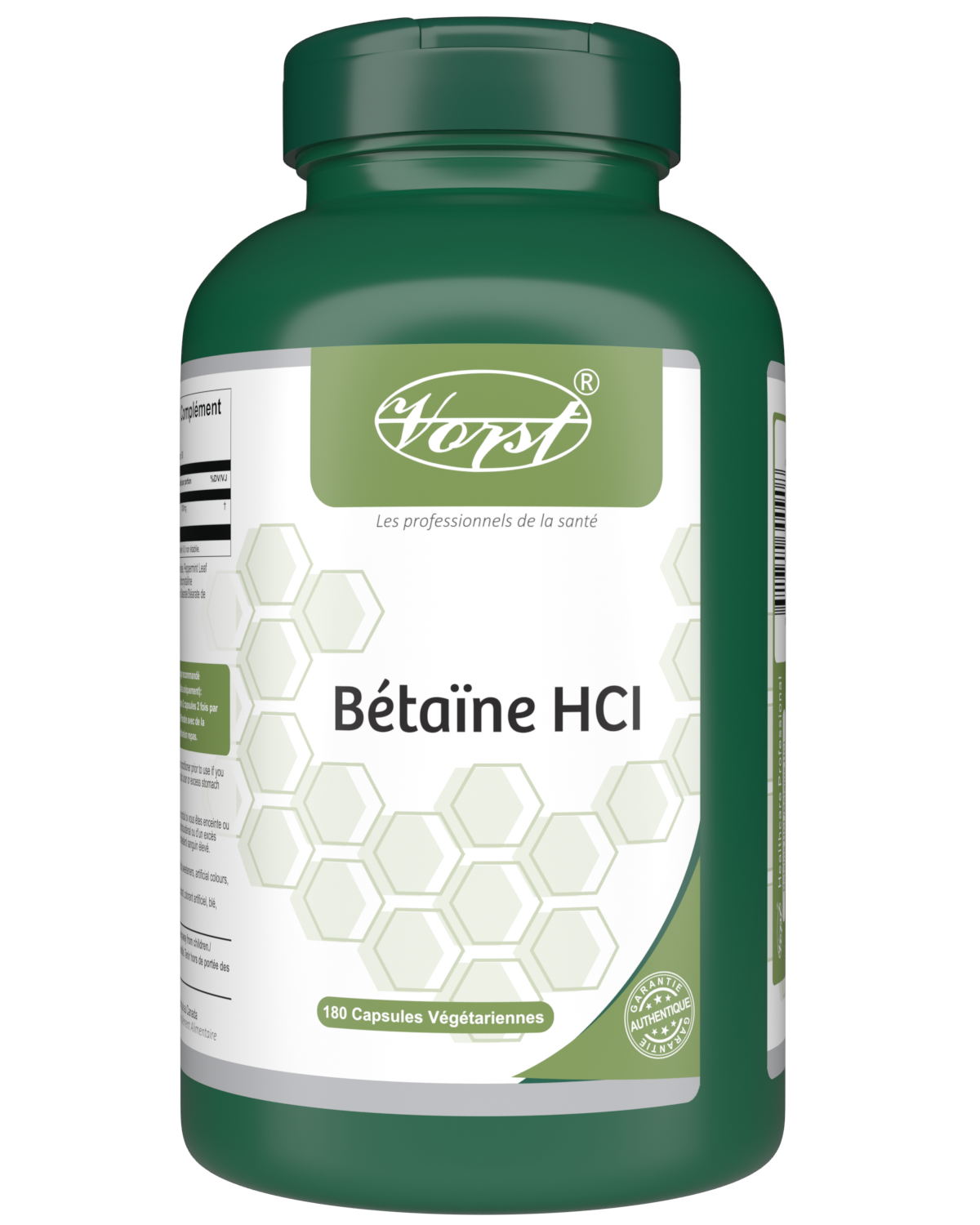 Betaine HCI | 180 Vegan Capsules | Digestive Aid