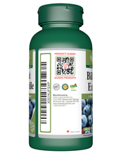 Load image into Gallery viewer, Bilberry Extract 8000mg 90 Capsules