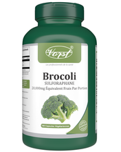 Load image into Gallery viewer, VORST Broccoli 20,000mg Fresh Equivalent Per Serving 180 Vegan Capsules | 1000mg 20:1 Extract | Sulforaphane | Source of Antioxidants