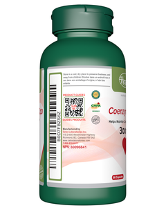 Coenzyme Q10 300mg | 90 Capsules | Helps to Maintain Cardiovascular health