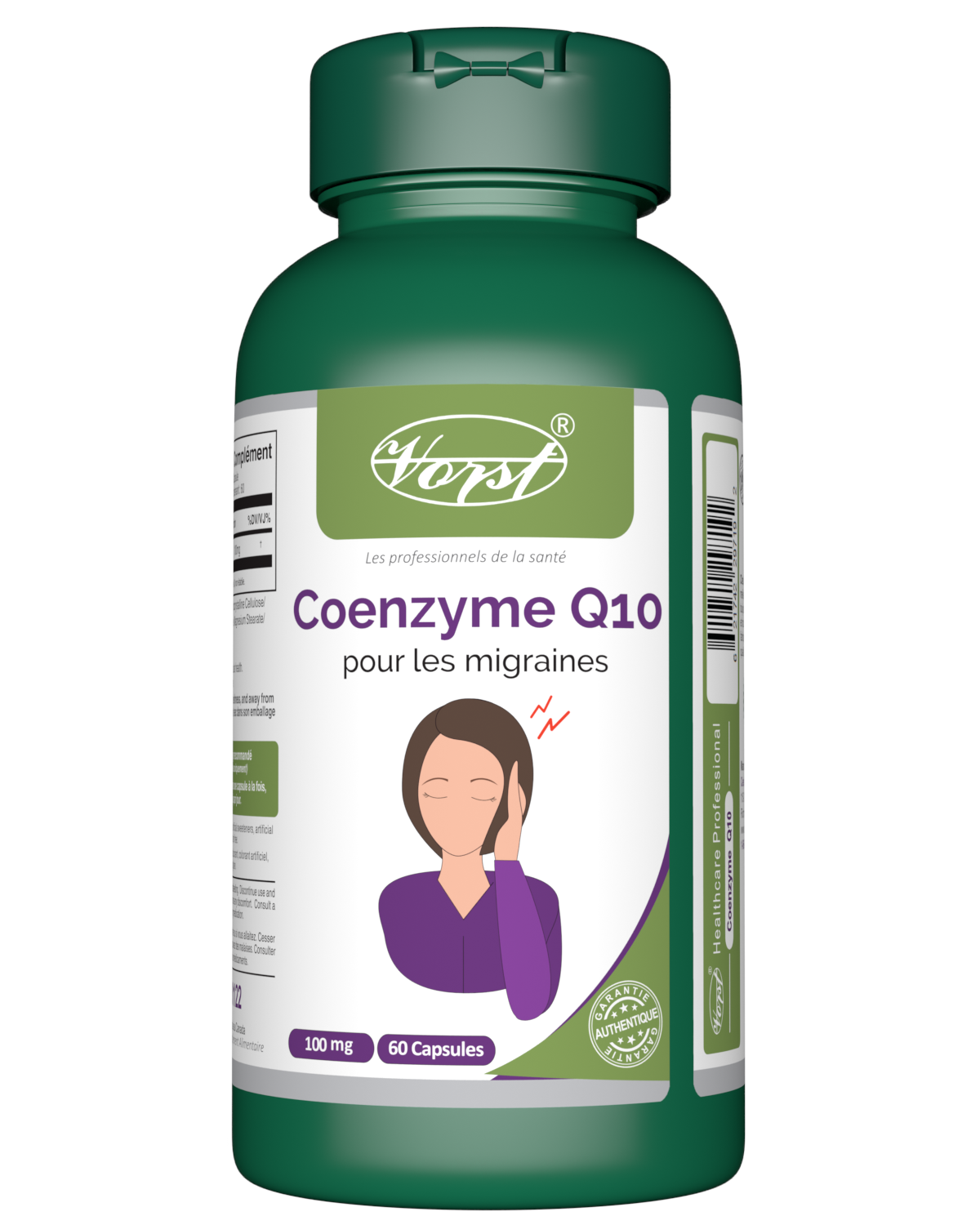 Coenzyme Q10 for Migraines, Heart Health