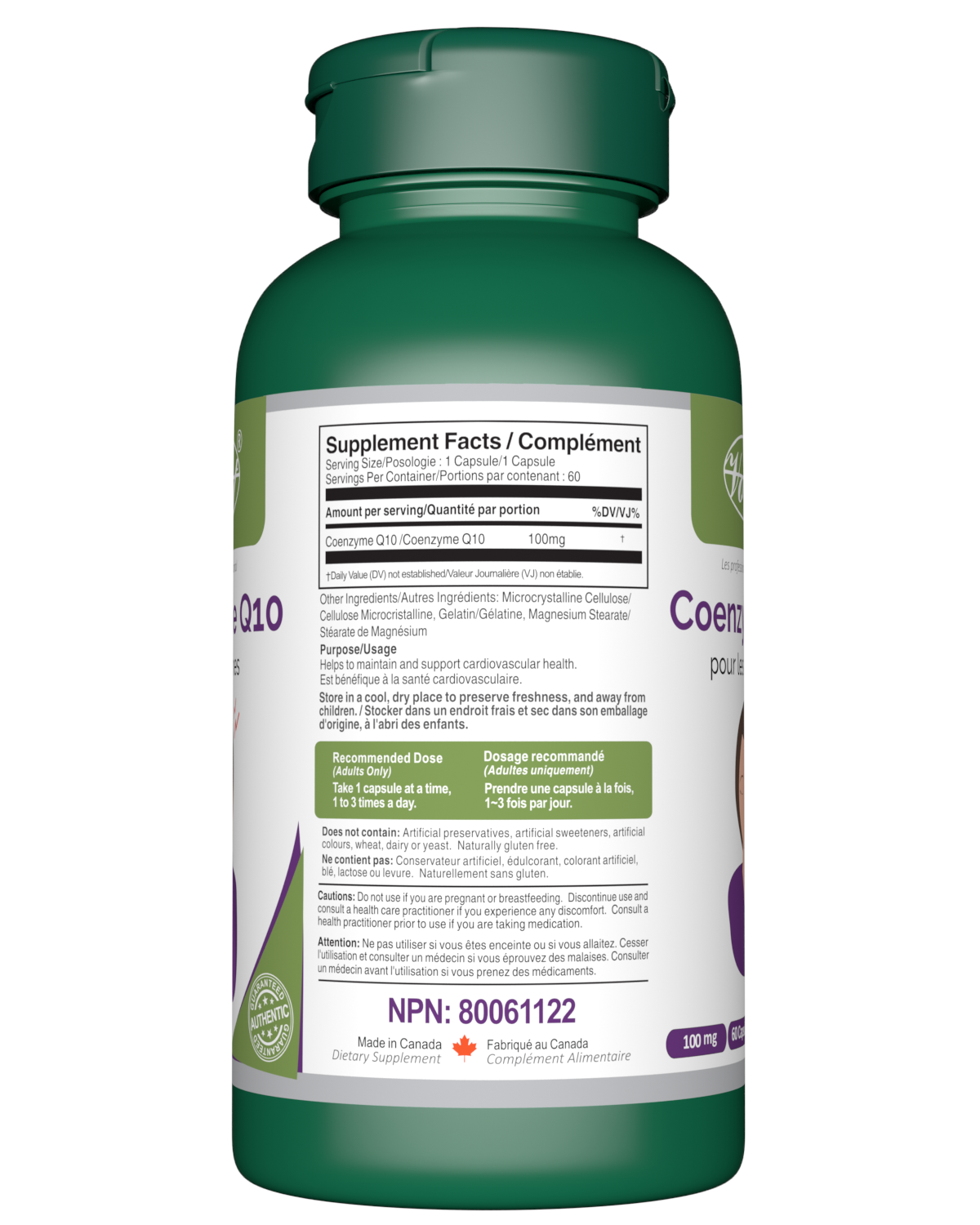 Coenzyme Q10 for Migraines, Heart Health