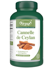 Load image into Gallery viewer, Ceylon Cinnamon 600mg Per Capsule 120 Vegan Capsules