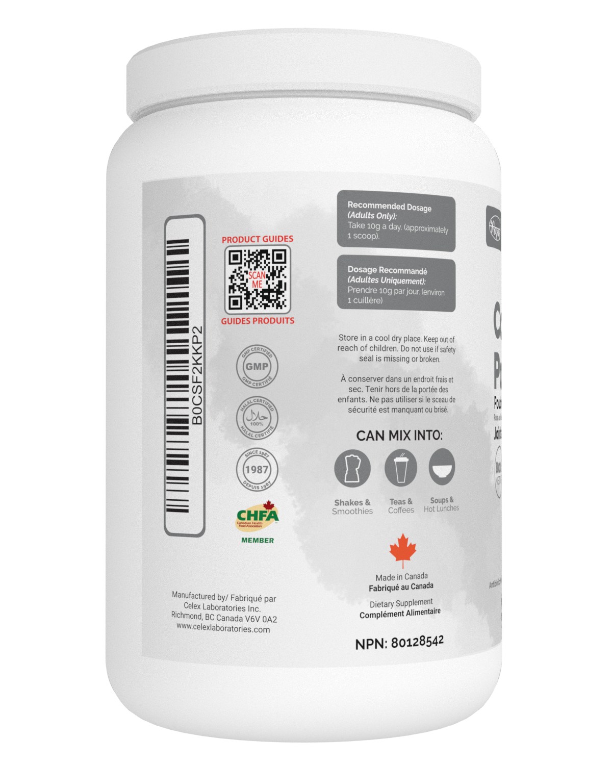 Collagen Powder  Peptides type 2 For Joint and Bones