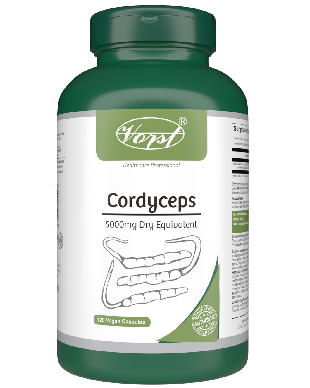 Cordyceps Sinensis 120 Vegan Capsules