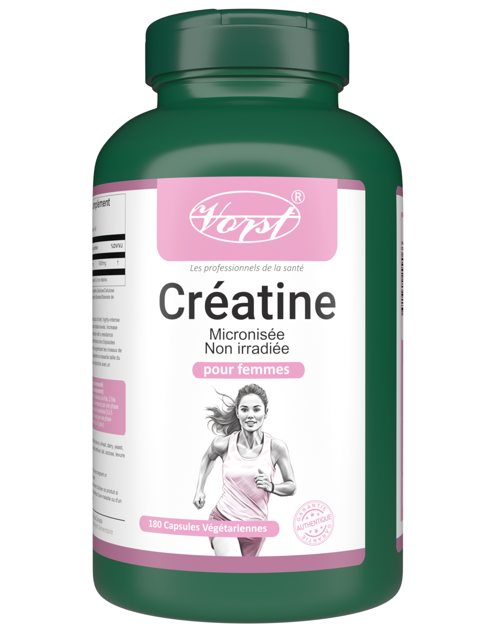 Creatine for Women 180 Vegan Capsules