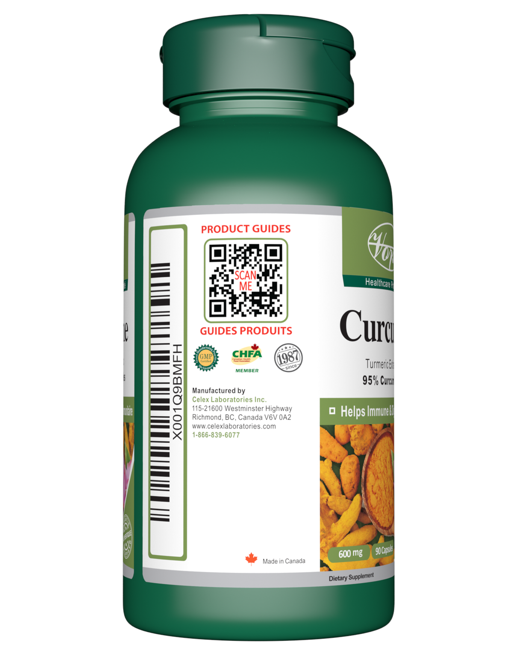 Curcumin for Digestive, Joint, Anti-inflammatory