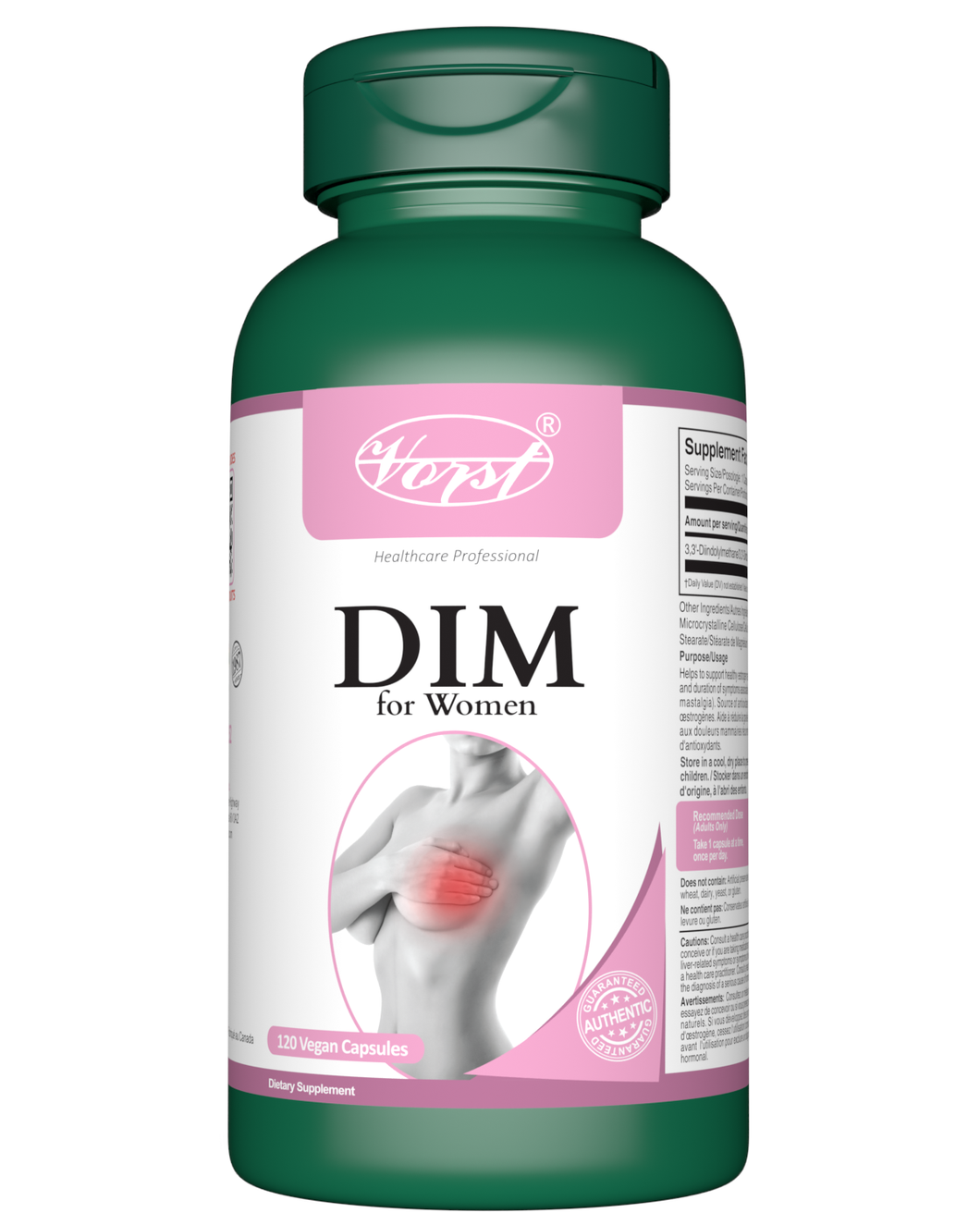DIM for Women 120 Vegan Capsules