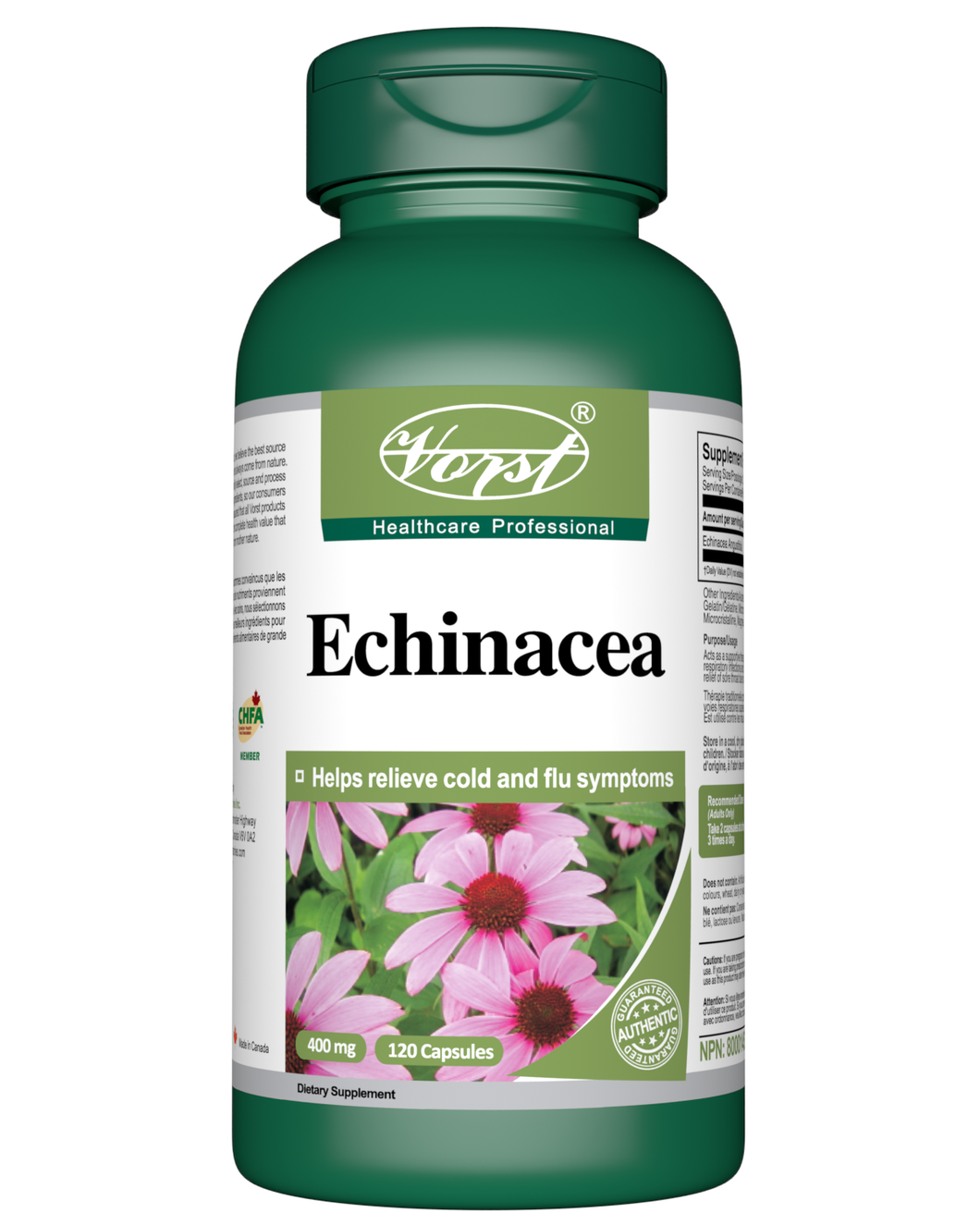 Echinacea 400mg 120 Capsules