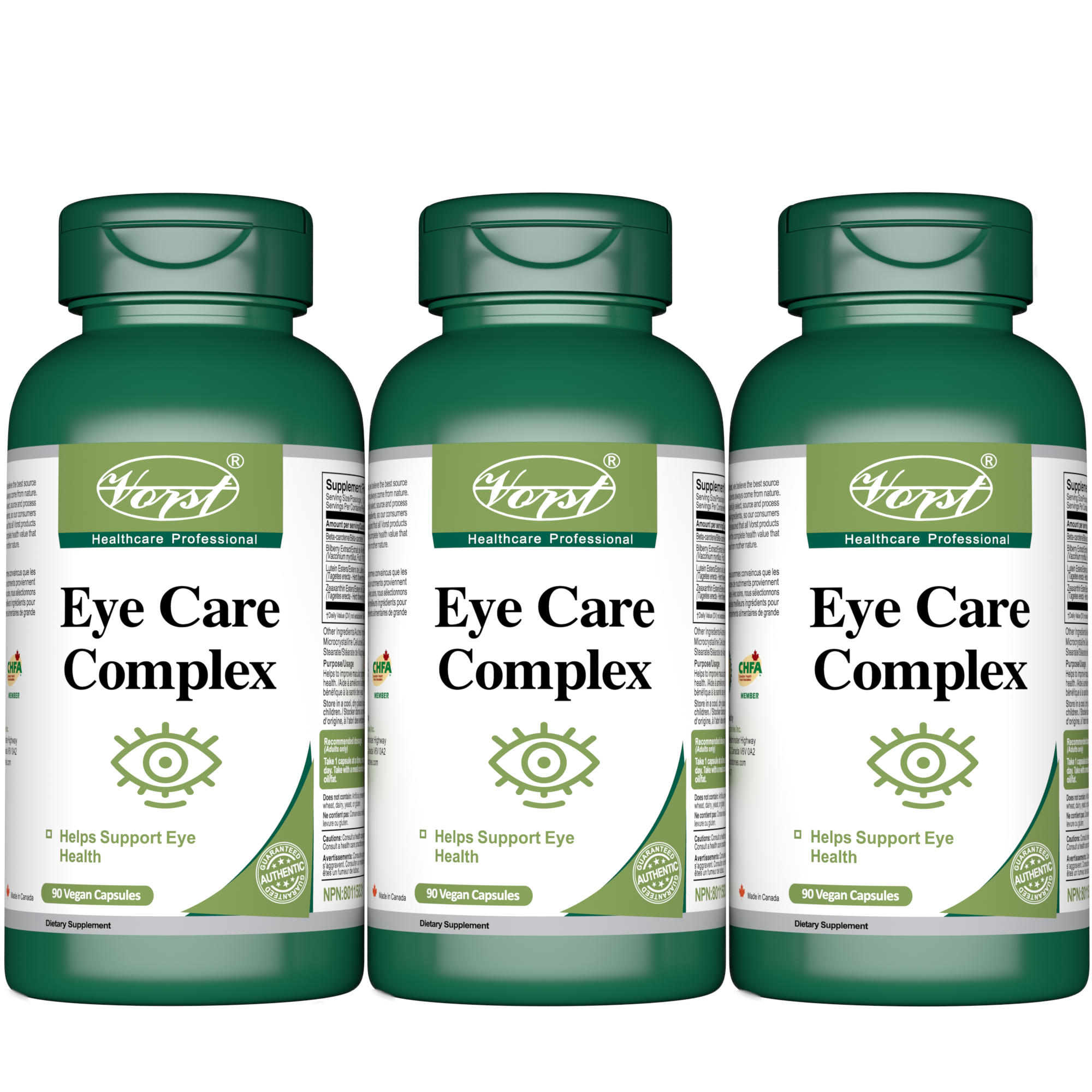 Eye Care Complex 90 Vegan Capsules