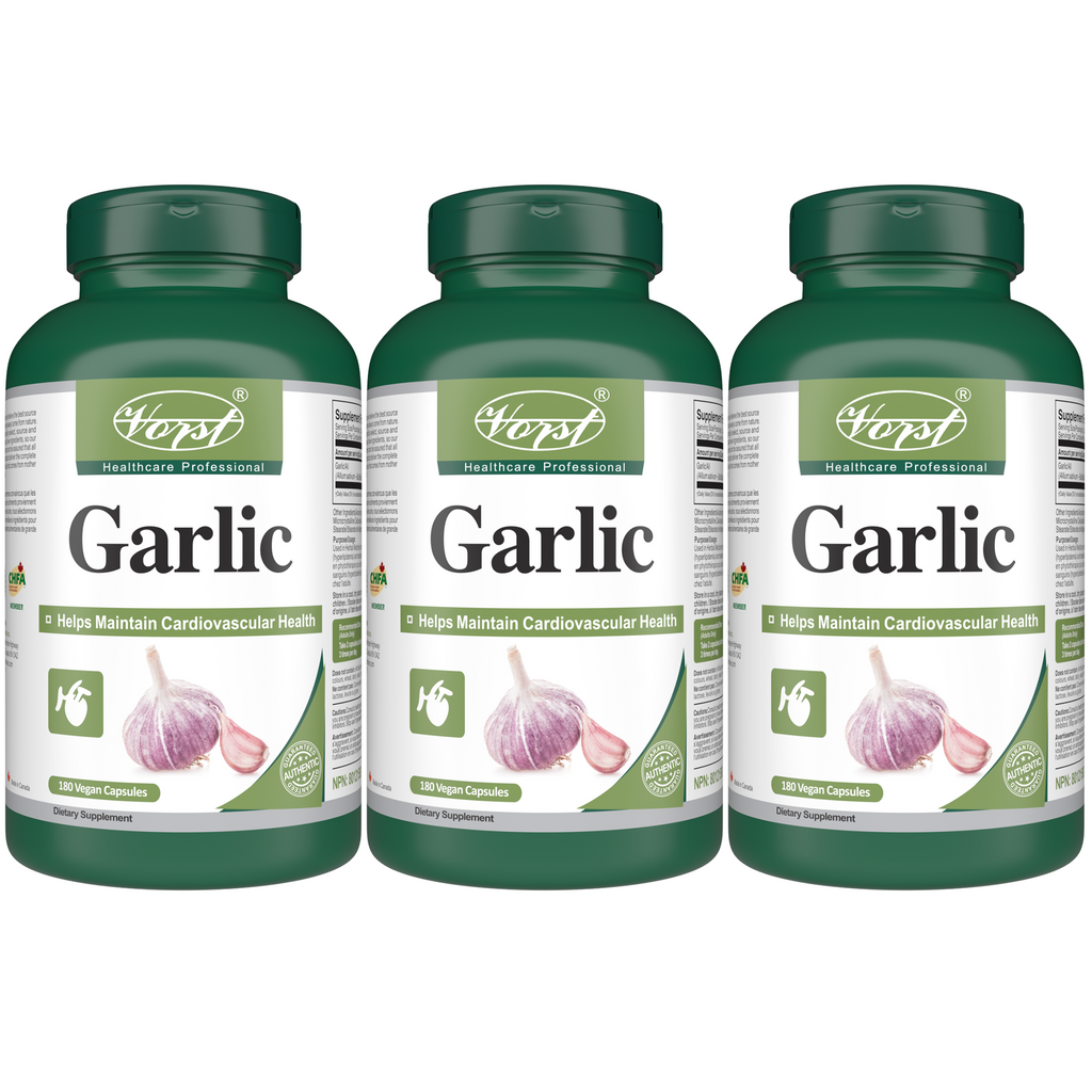 Garlic 1200mg Per Serving 180 Vegan Capsules