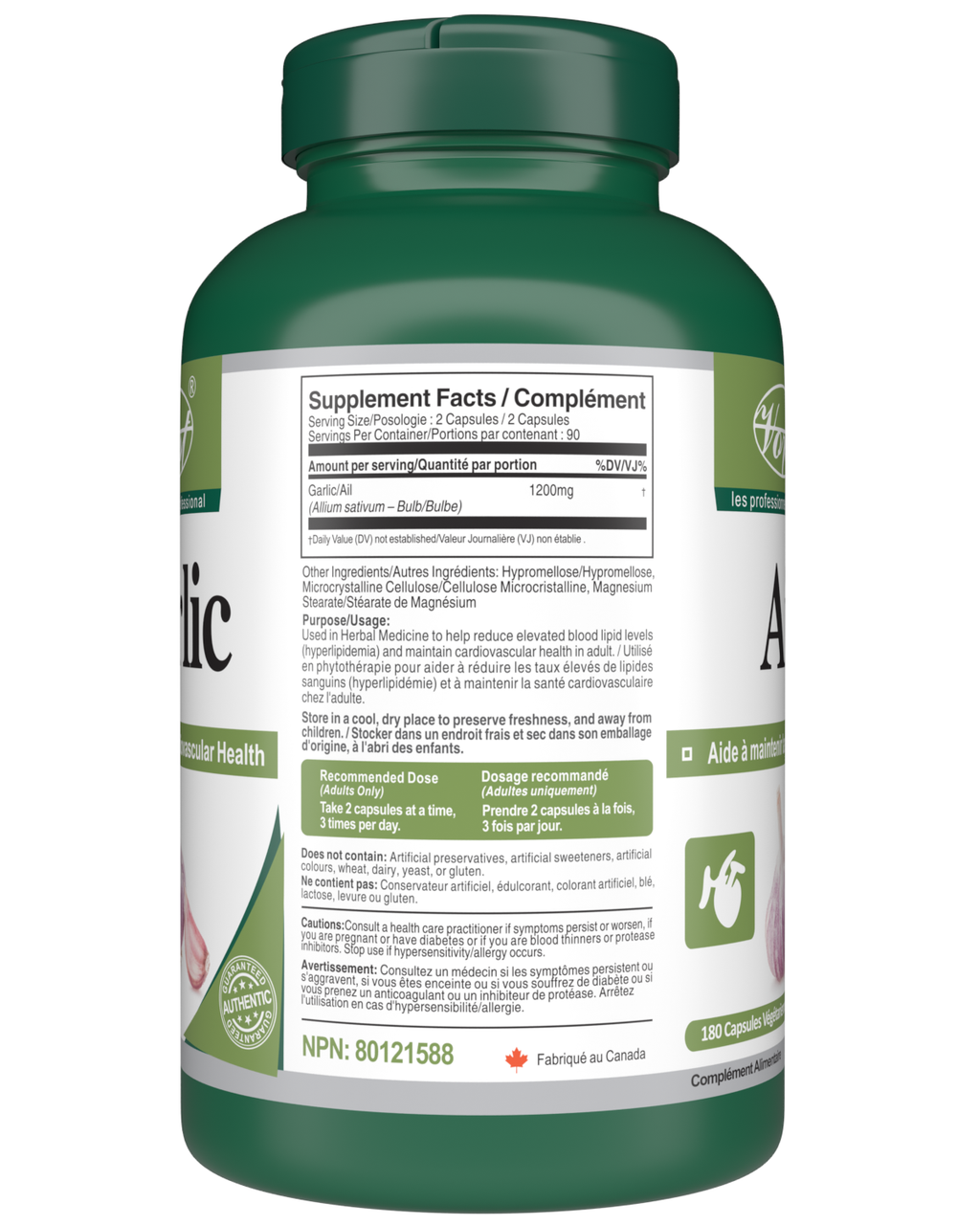 Garlic Extract for Heart Health, Blood Pressure