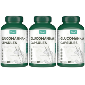 Glucomannan 1500mg Per Serving (500mg Per Capsule) 180 Vegan Capsules