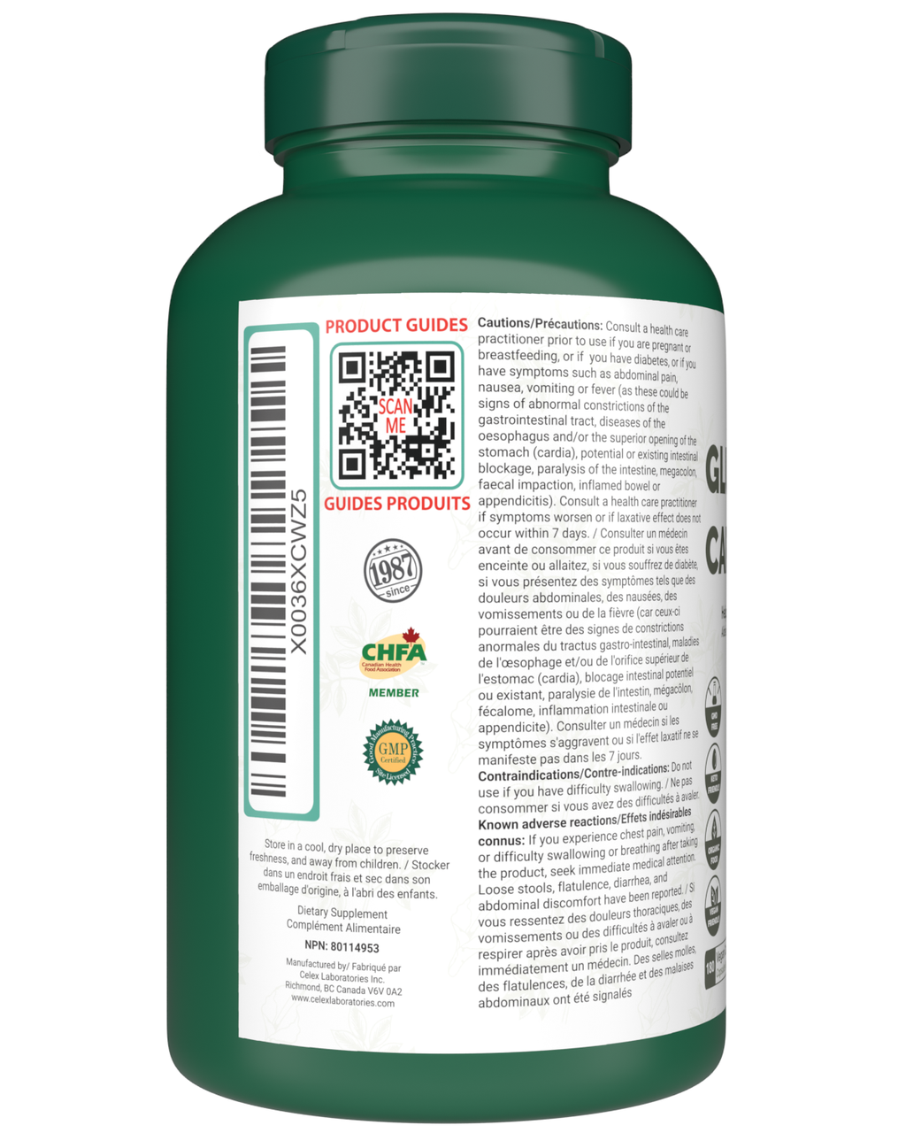 Glucomannan | 180 Vegan Capsules
