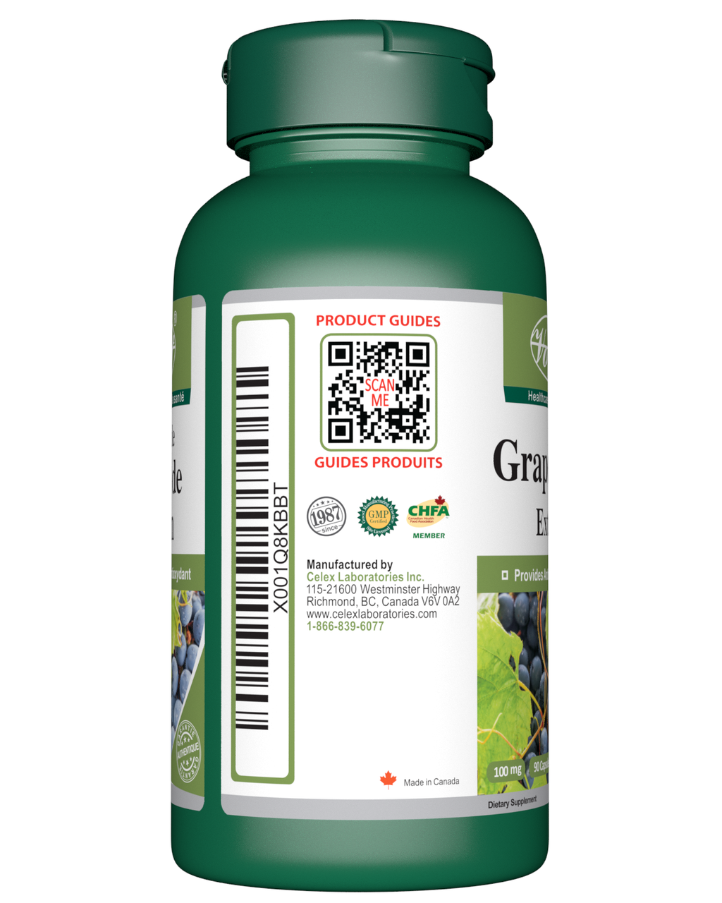 Grape Seed 100mg 90 Capsules