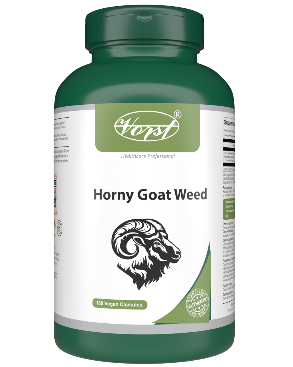 Horny Goat Weed 180 Vegan Capsules