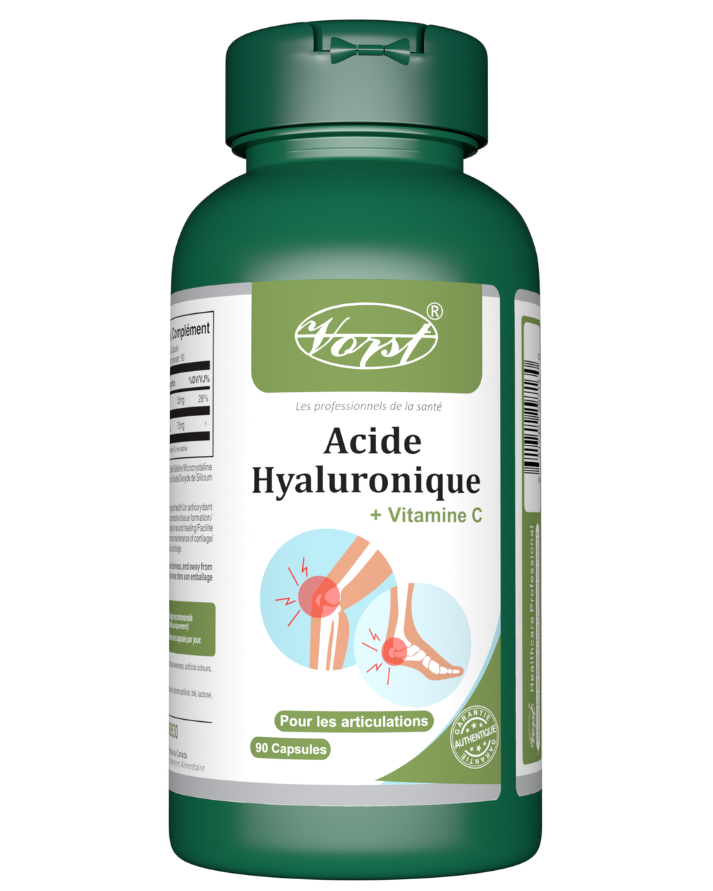 Hyaluronic Acid or Joints 90 capsules French