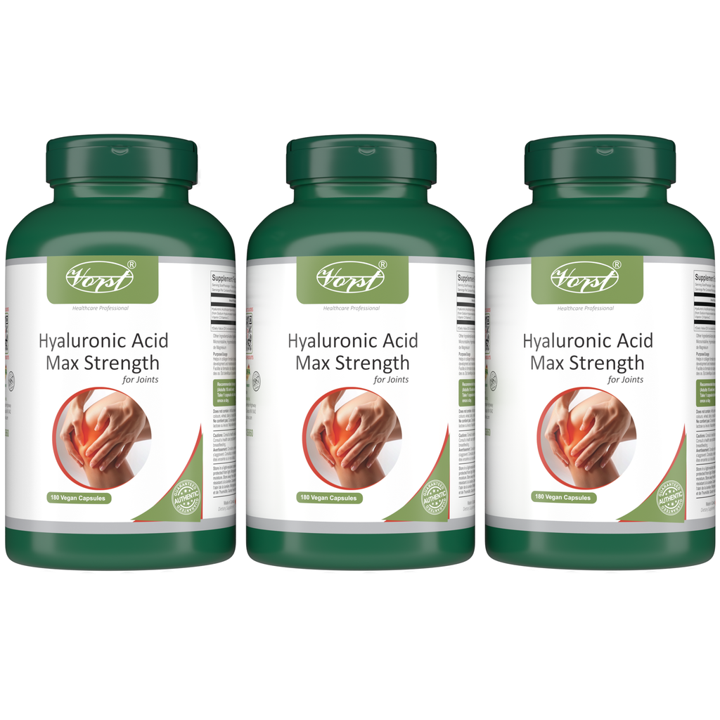 Hyaluronic Acid Max Strength for Joints 180 Vegan Capsules