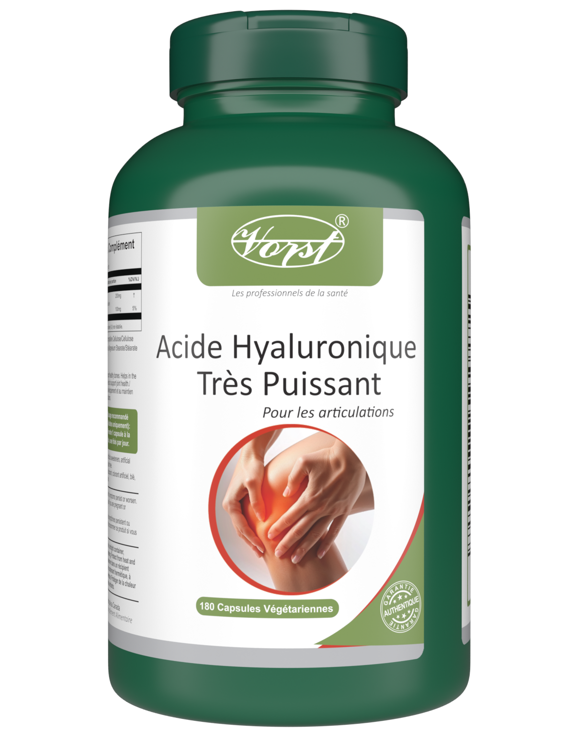 Hyaluronic Acid Max Strength for Joints 180 Vegan Capsules
