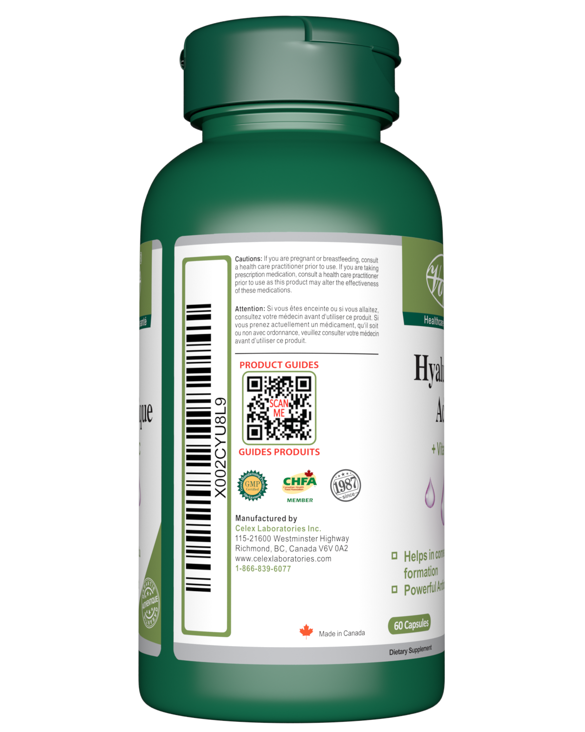 Hyaluronic Acid for Skin, Hair, and Joint