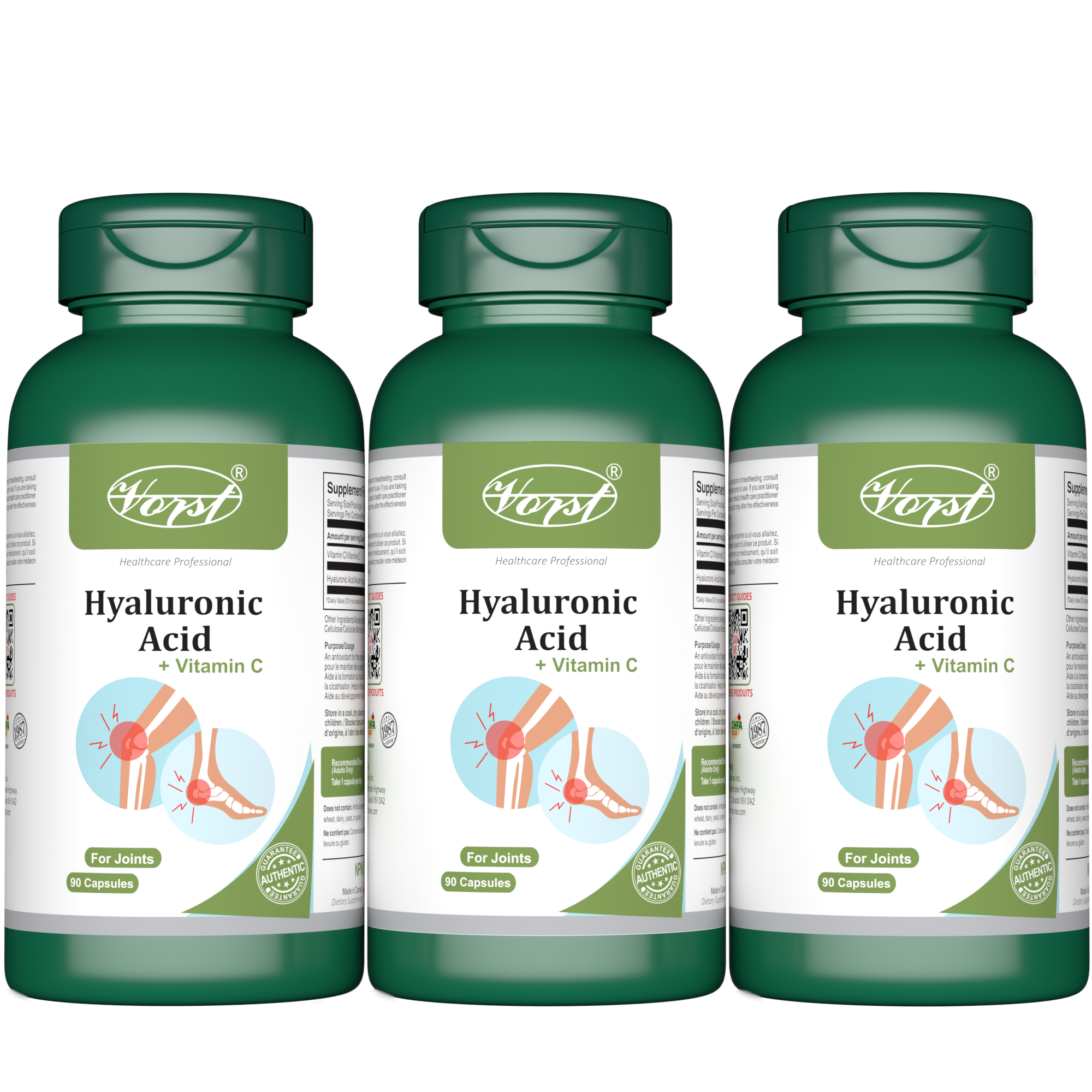 Hyaluronic Acid for Joints 90 Capsules