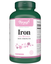 Load image into Gallery viewer, Iron Supplement for Women 180 Vegan Capsules
