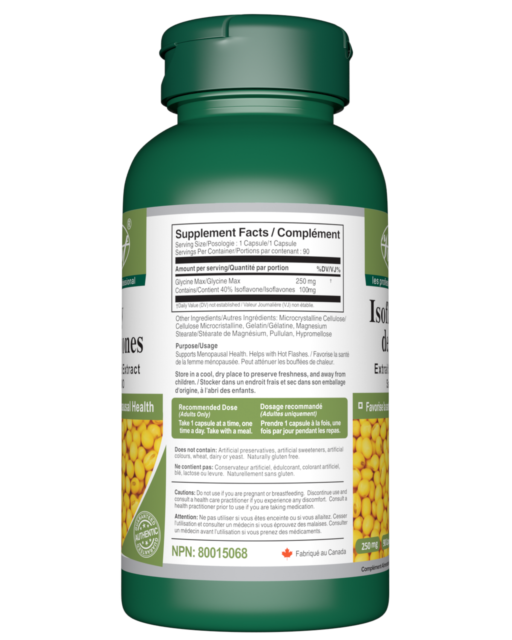 Soy Isoflavones 250mg 90 Capsules