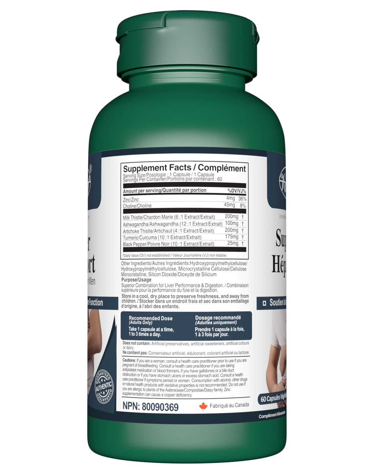 Liver Function Support for Men