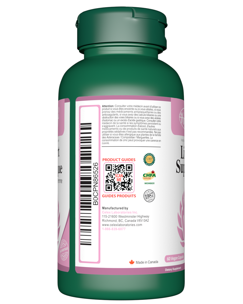 Liver Supplement for Women 60 Vegan Capsules